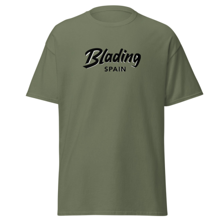 Blading Spain - Military Green/Black Unisex classic tee image