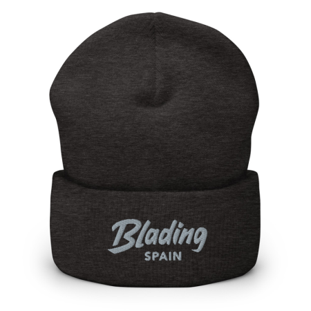 Blading Spain - Grey Cuffed Beanie image