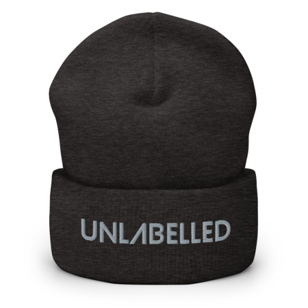 Unlabelled - Dark Grey Cuffed Beanie v2 image