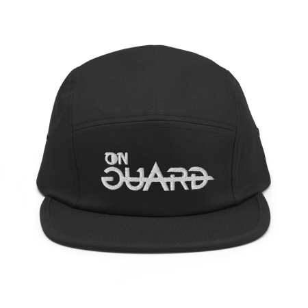 On Guard - Black Five Panel Cap image