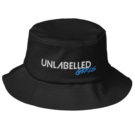 Unlabelled Girls - Old School Bucket Hat (Cyan) image