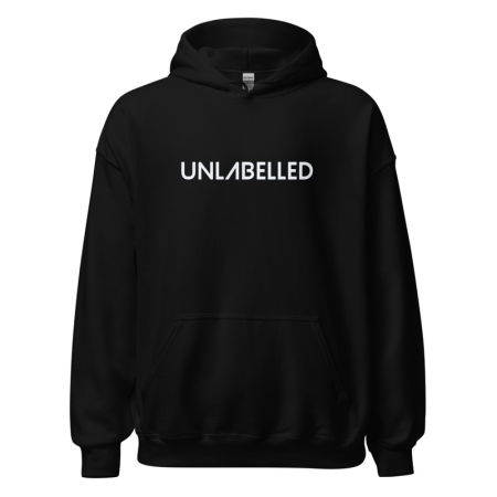 Unlabelled - Black Unisex Hoodie image