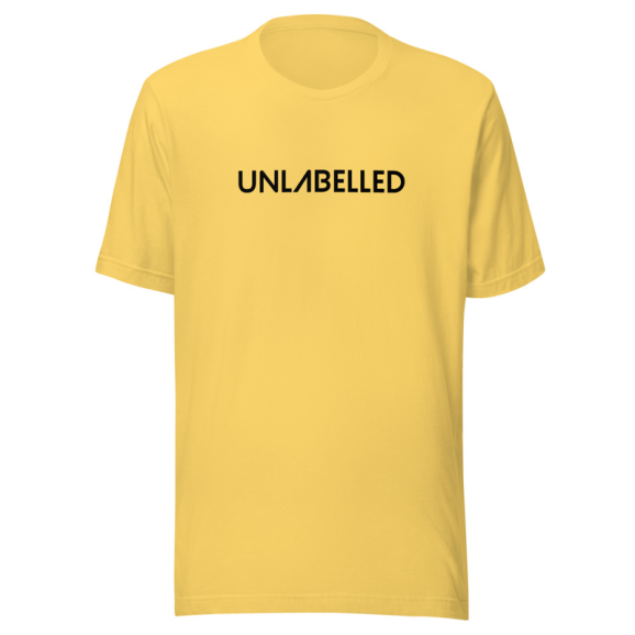 Yellow/Black Unisex t-shirt image