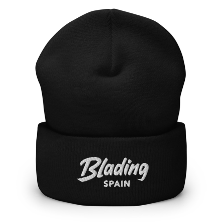 Blading Spain - Black Cuffed Beanie image