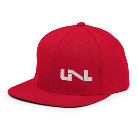 Unlabelled - Red Snapback Hat image