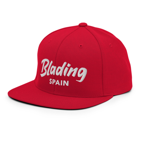 Blading Spain - Red/White Snapback Hat image