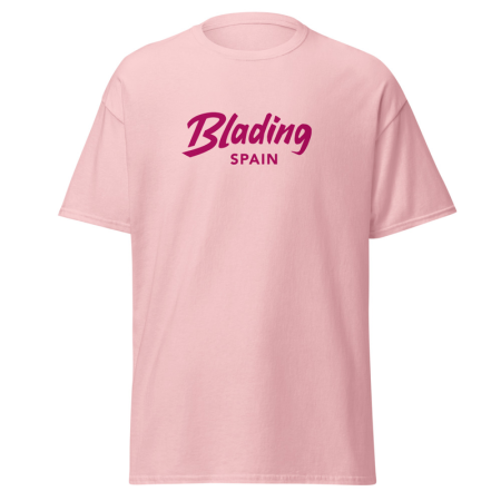 Blading Spain - Light Pink/Flamingo Unisex classic tee image