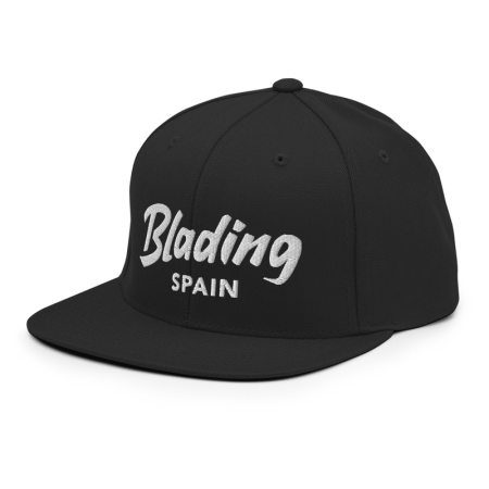 Blading Spain - Black/White Snapback Hat image