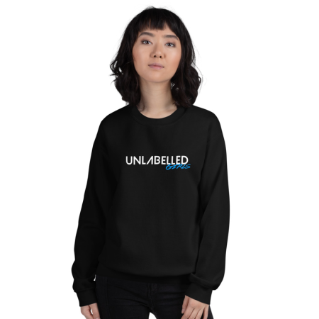 Unlabelled Girls - Black Unisex Sweatshirt image