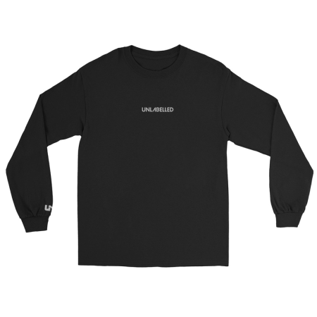 Unlabelled - Black Men’s Long Sleeve Shirt image