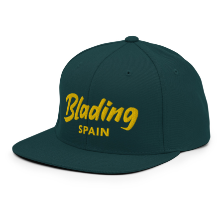 Blading Spain - Green/Yellow Snapback Hat image