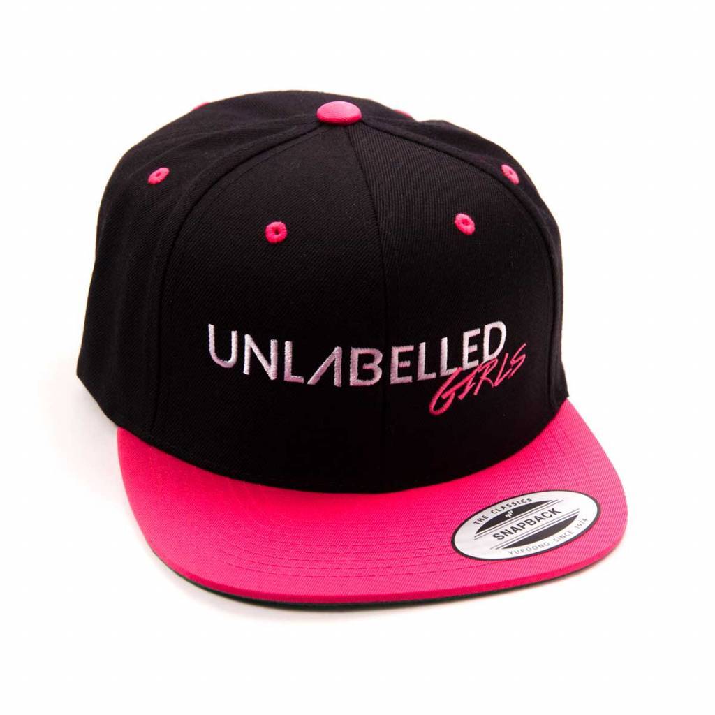 Unlabelled Girls - Pink Snapback Hat V3 - Unlabelled Store