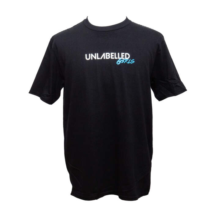 unlabelled girls tee cyan scaled