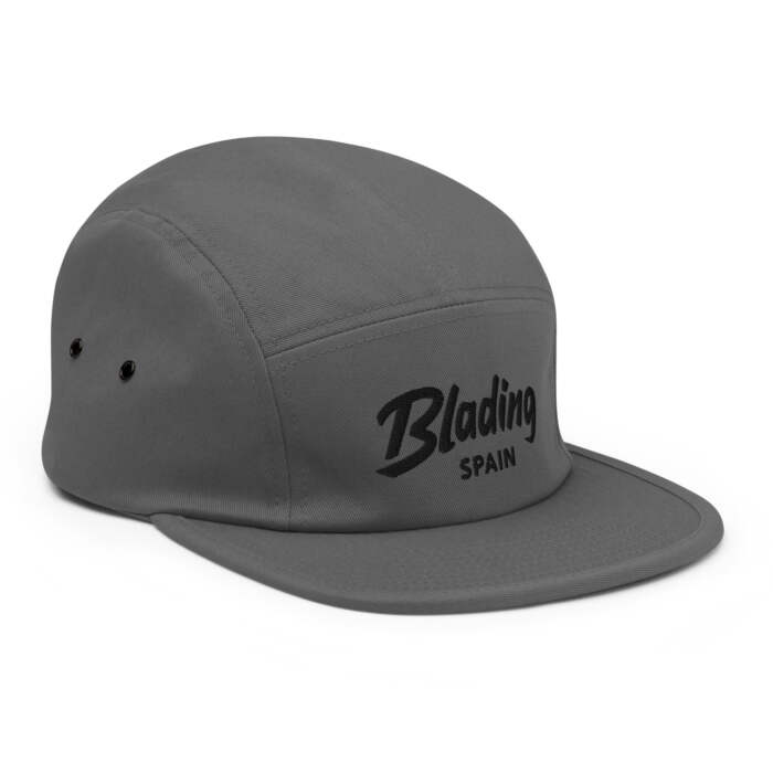 5 panel cap grey right front 6515cfbcbbb39 scaled
